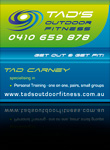 Tads Outdoor Fitness Branding